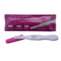 Schwangerschafts-Frühtest Pregnancy Mittelstrahl Blitzversand zuHause midstream